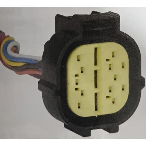 Chicote Escavadeira Esteira Hyundai R220l 9s Motor Cummins