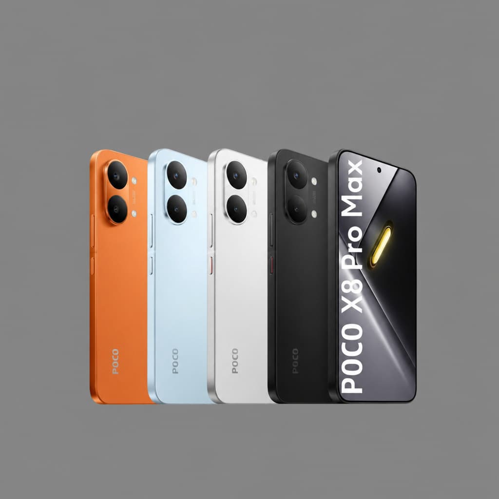CELULAR XIAOMI POCO X8 PRO MAX 5G NFC 256GB OU 512GB VERSÃO GLOBAL FONTE ULTRA RAPIDA