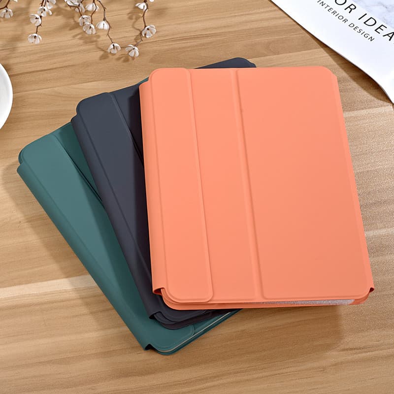 Adequado para capa protetora magnética de iPad de 11 polegadas, clipe original de dupla face, capa de silicone de 12,9 p