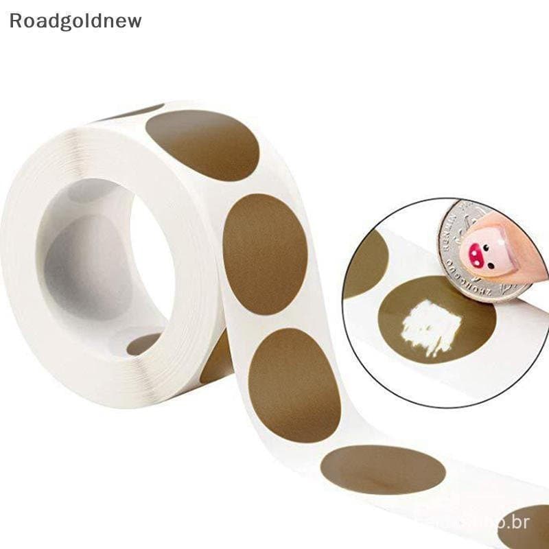 RGN 300 Unidades De Adesivos Redondos Para Raspar Etiquetas DIY De 1 Polegada Atividades De Festa NW