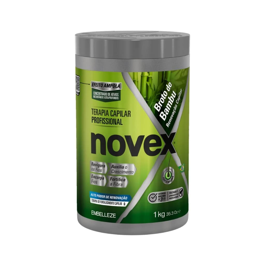 Creme de Tratamento Novex Broto de Bambu 1KG