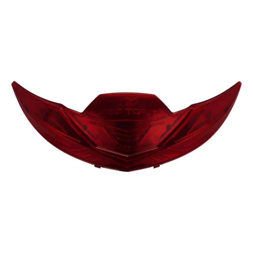 Visor Lente Refletiva Para Bau Bauleto Pro Tork Smart Box 35 Litros Original Fumê/Vermelha