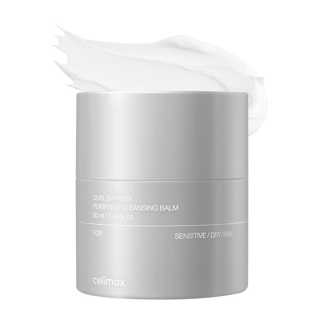 Bálsamo Purificante e de Limpeza Dual Barrier da Celimax |   com Ceramidas, Removedor de Maquiagem à Prova d'Água, Limpe