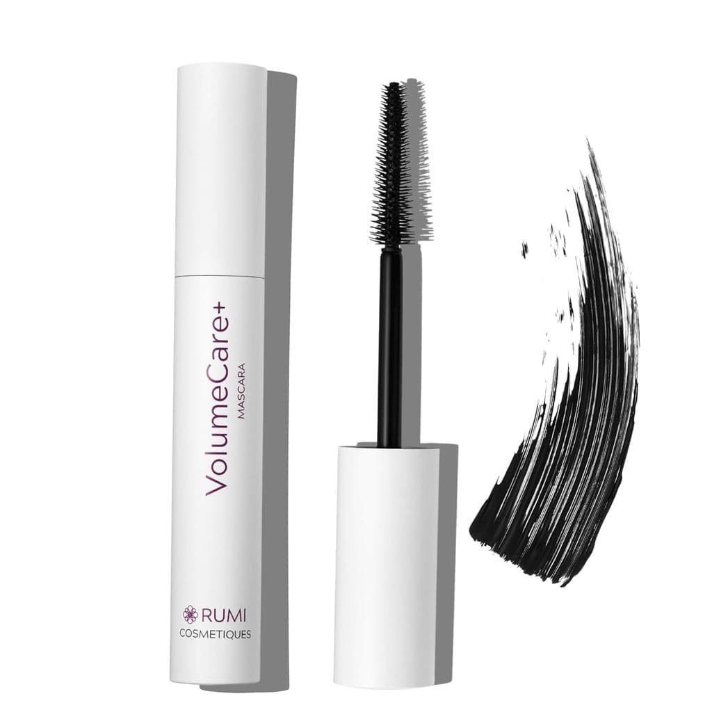 Máscara Rumi Cosmetiques VolumeCare+ para Mulheres Maduras - Fórmula 2 em 1 para Comprimento e Volume Extremos - Sem Gru