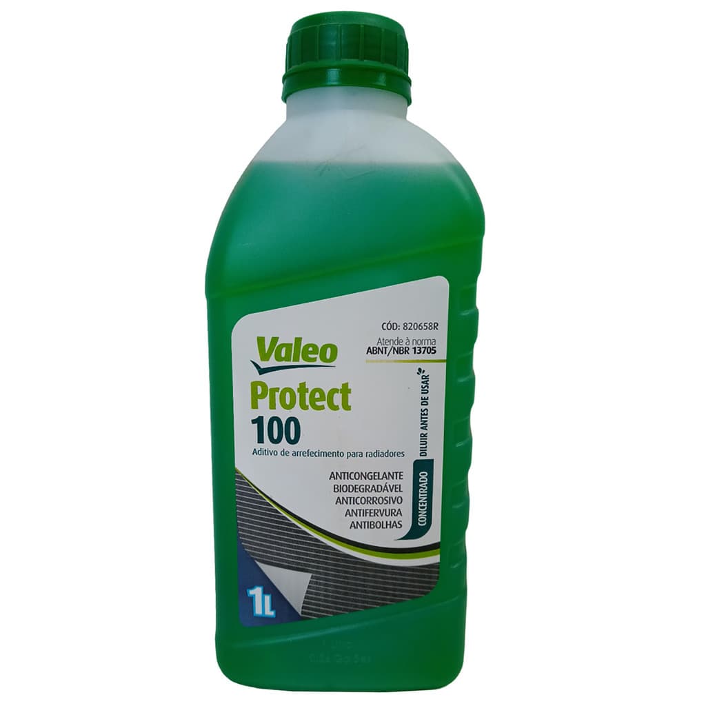 Aditivo Radiador Protec 100 Concentrado Inorgânico Valeo 1L
