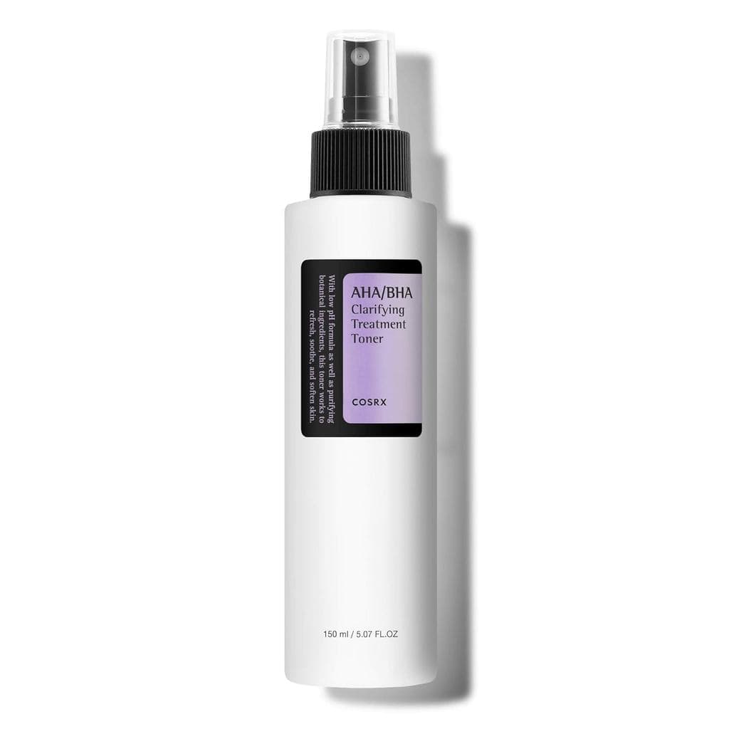 Tônico de Tratamento COSRX AHA/BHA 5.07 fl.oz/ 150ml, Spray Esfoliante Facial para Cravos, Poros e Pele Irregular, Tônic