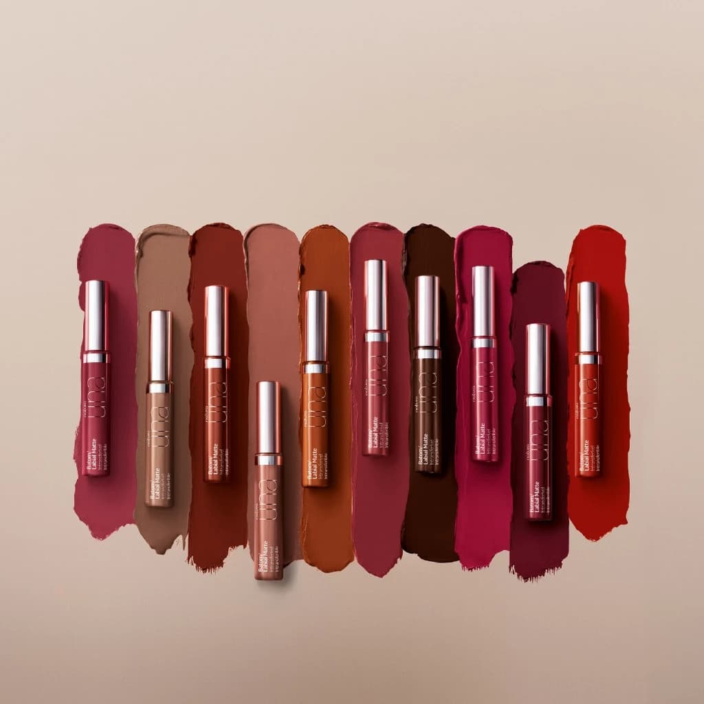 Batom Matte Intransferível Una 8ml-Natura Cores Variadas