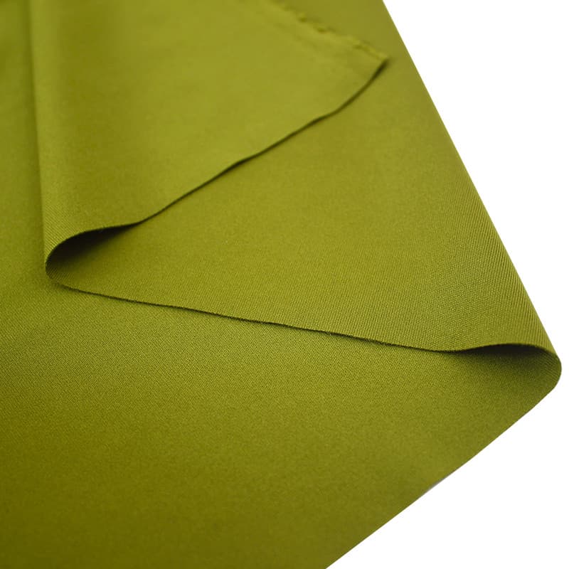 Meio arroz preço verde oliva em linha reta tributo lã estiramento tecido de malha camisa de fundo maiô saia T-