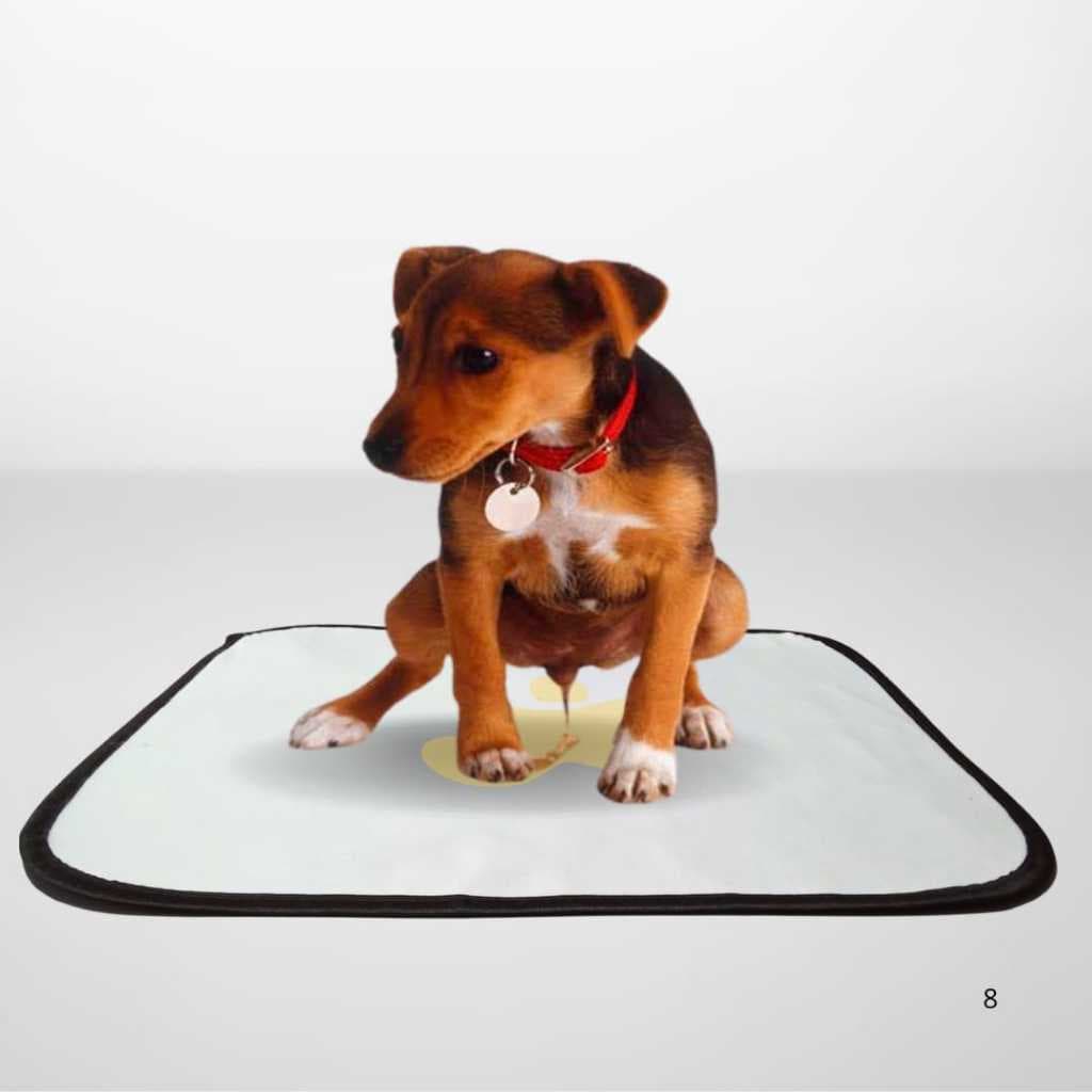 kit 4 tapete higiênico lavavel cães, M 80 x 60, reutilizável não vaza xixi pet cachorro.