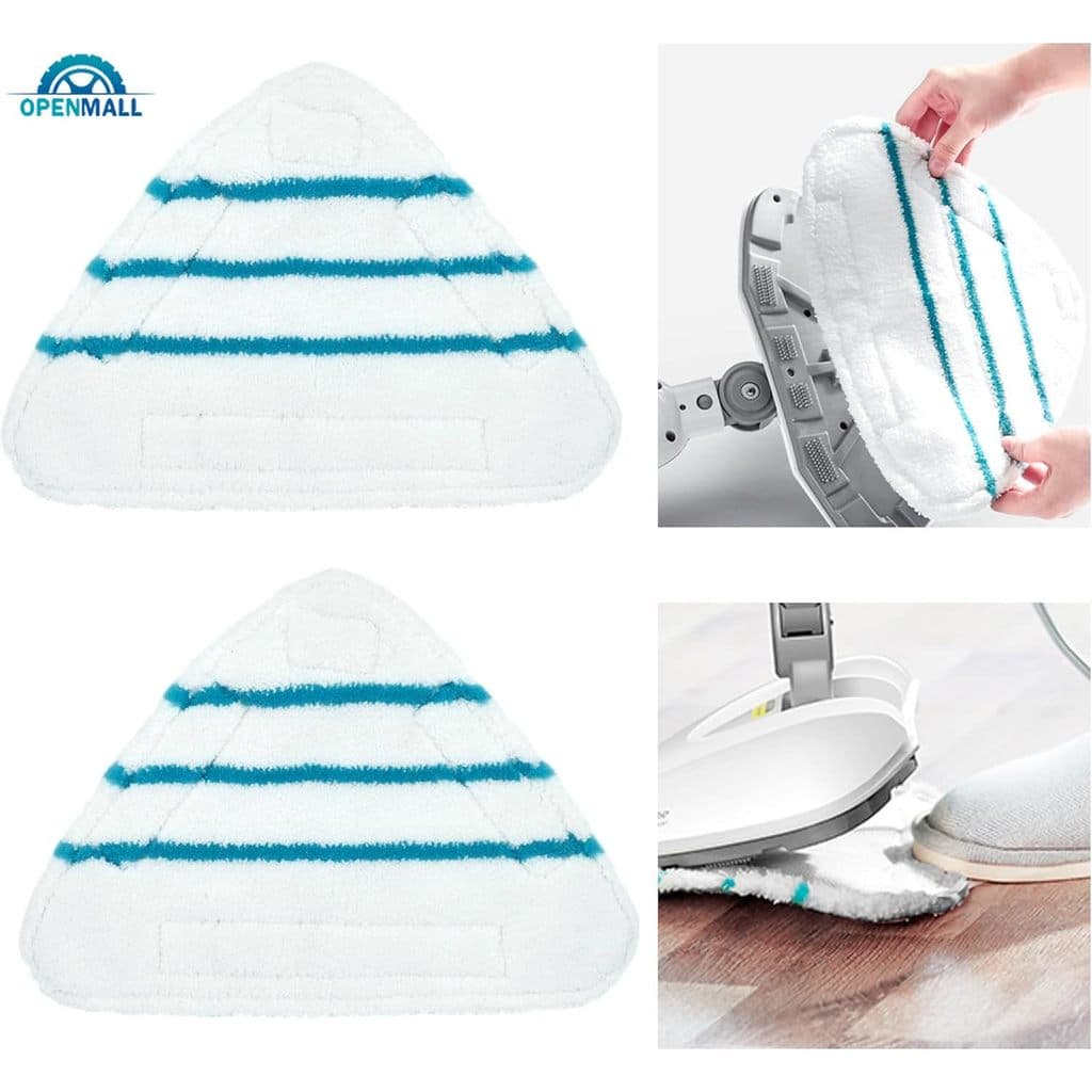 Capas Ultrafinas Para Esfregão A Vapor , Pano Triangular Universal Limpeza Em Spray Quente , Almofada De Fibra Ultrafina