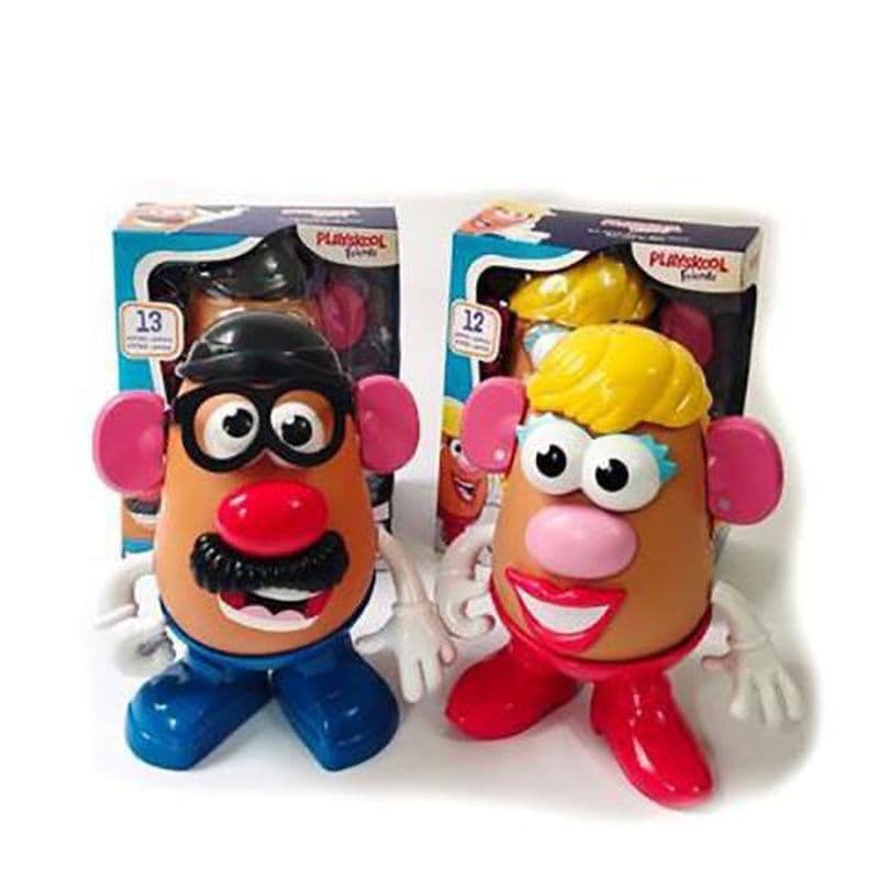 Brinquedos nos EUA!História de brinquedo Sr. Cabeça de ovo Sr. Casal Sr. Sra. Enfeites de bonecos de batata