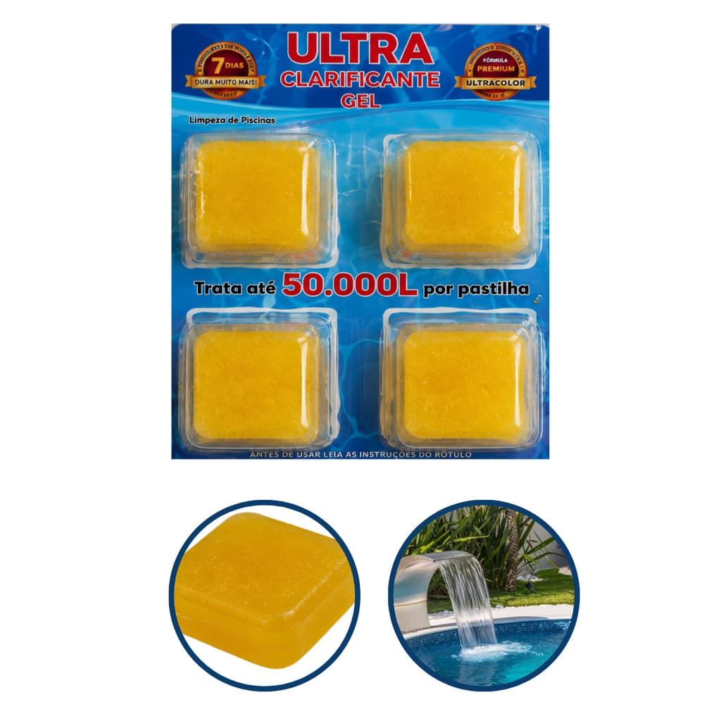 Gel Ultra Clarificante Kit 4 Unidades 120g Ultraclor