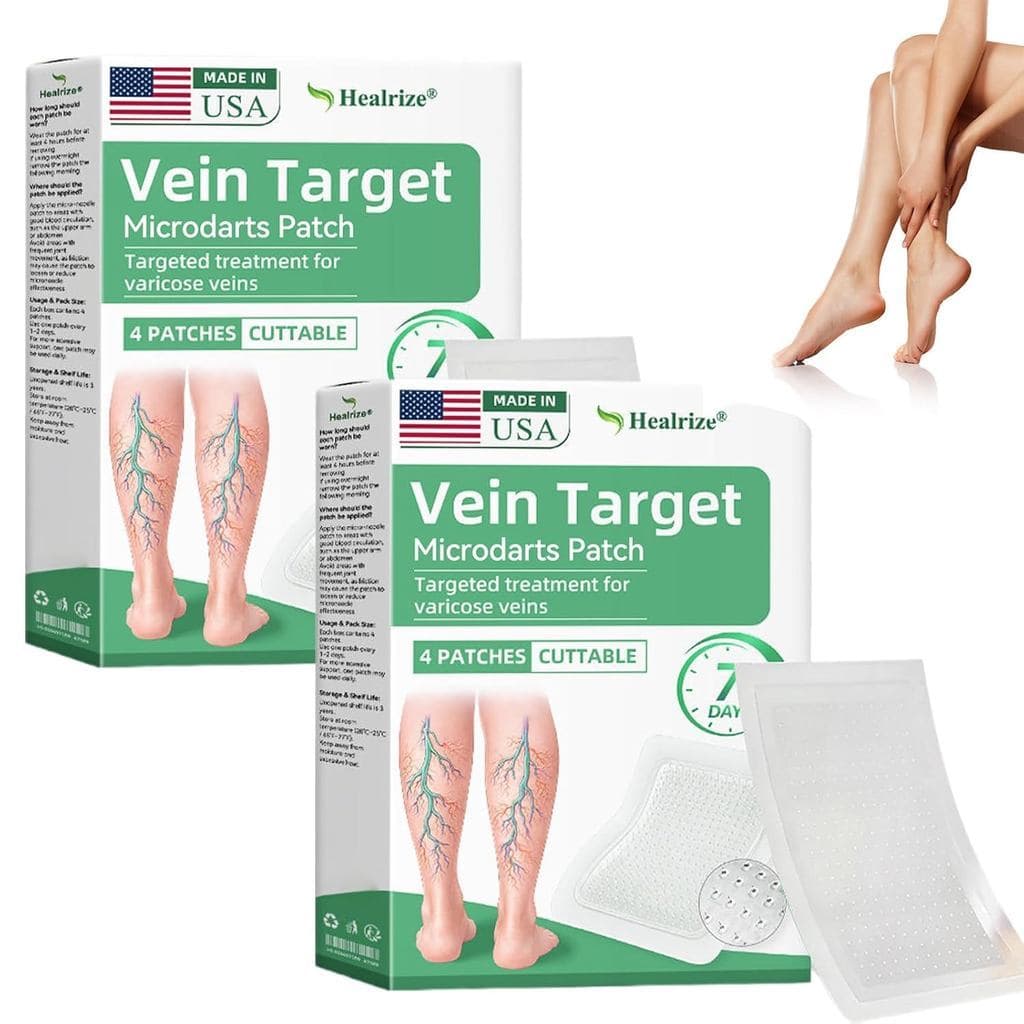 Patches de Microdardos para Veias Healrize, Novo Patch para Varizes nas Pernas 2026, Patch para Veias Healrize, Tratamen