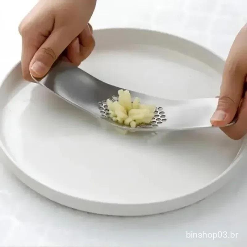 Triturador De Alho Em Aço Inoxidável , Picador Manual , Ferramenta Para Cortar Frutas , Vegetais , Acessórios De Cozinha