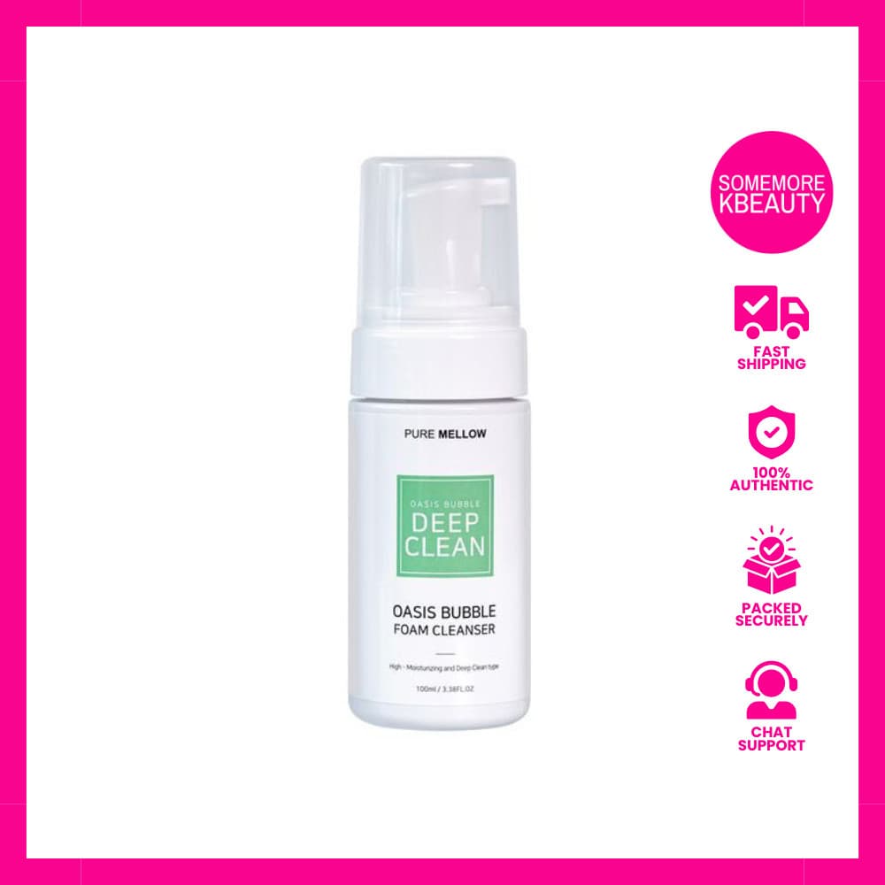 PURE MELLOW Oasis Bubble Deep Foam Cleanser 100ml