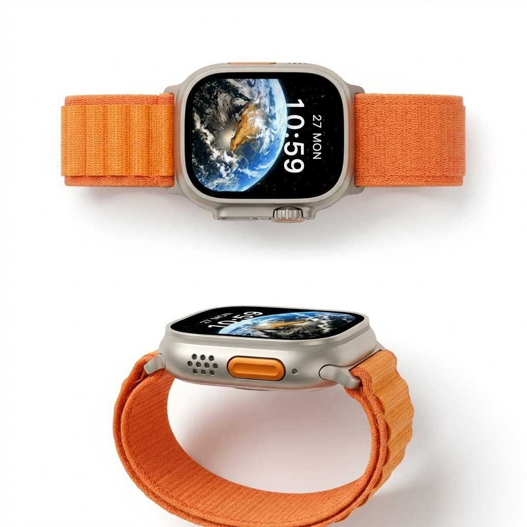 Smartwatch WS79 Ultra 2 49mm NFC Chamadas Bluetooth Relogio Inteligente Esportivo 3 Pulseiras