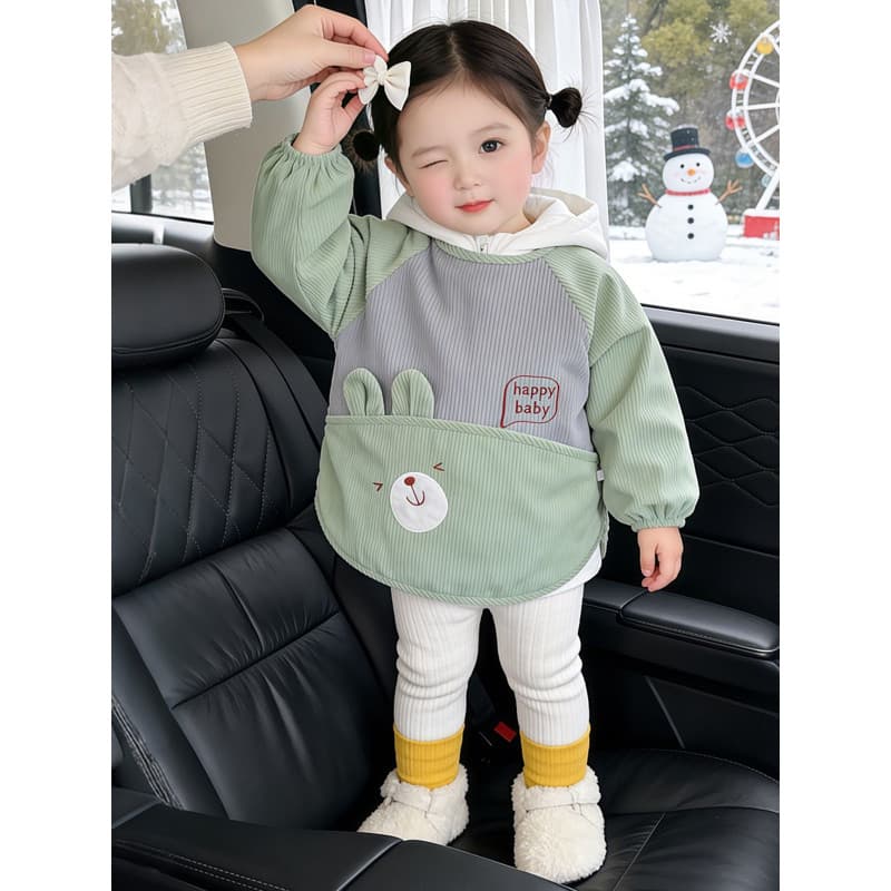 Feminino macacão de bebê outono inverno novo estilo primavera impermeável anti-sujo anti-desgaste meninos jardim de infâ