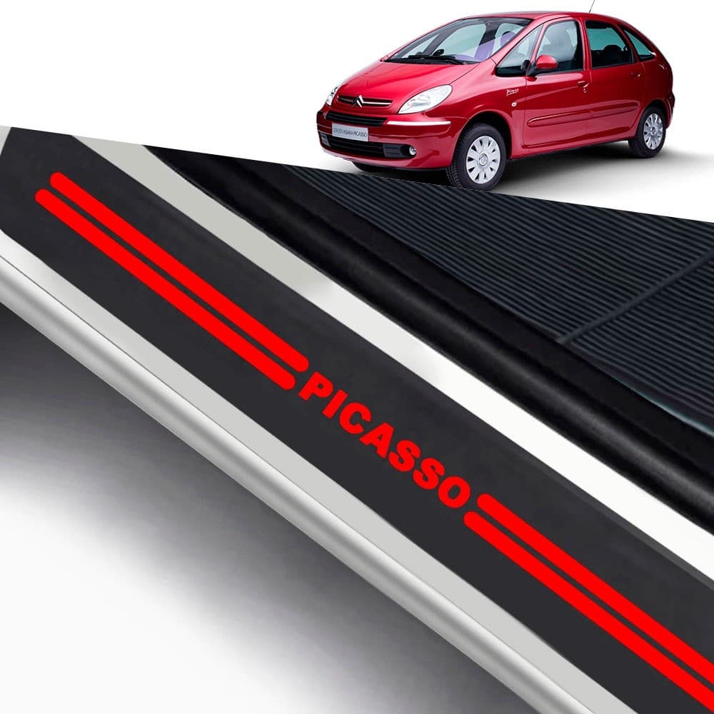 Soleira De Porta Citroen C4 Picasso Modelo Universal Carro personalizado