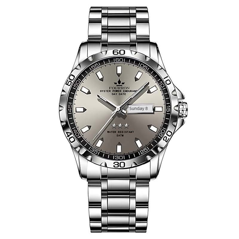 relogio masculino Tourbillon Relógio Mecânico Puro Automático Relógio Genuíno Calendário Masculino Mostrador Grande Lumi