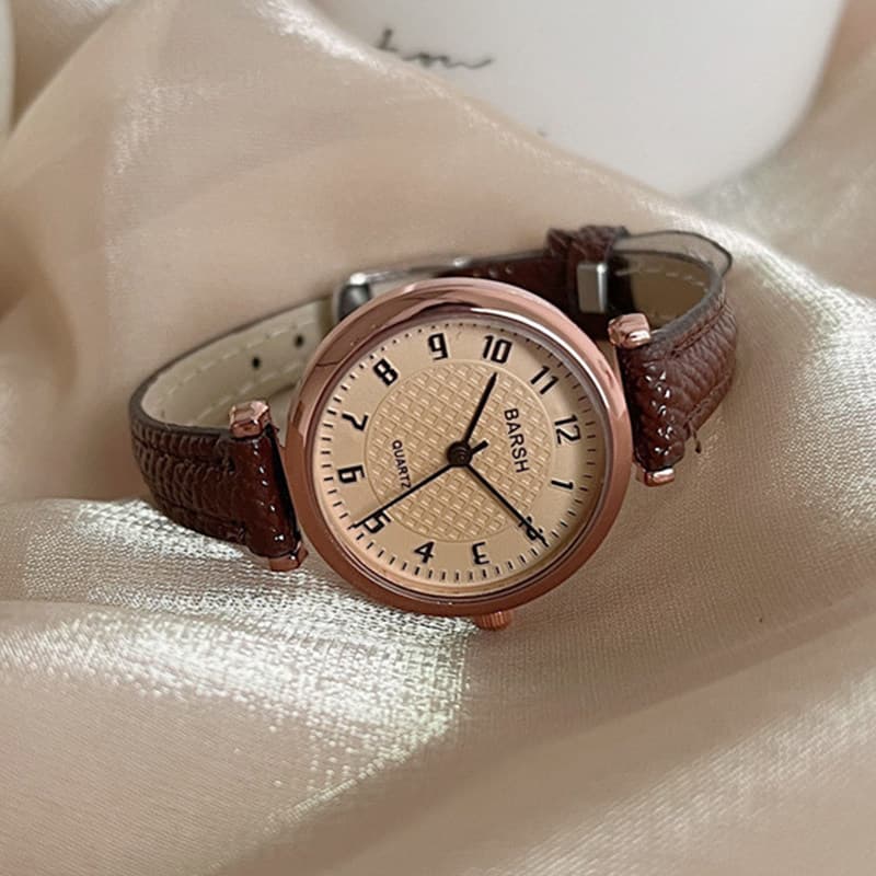 relogio feminino luxo relogio feminino pequeno Relógio mecânico silencioso feminino, exame de admissão à faculdade, dedi