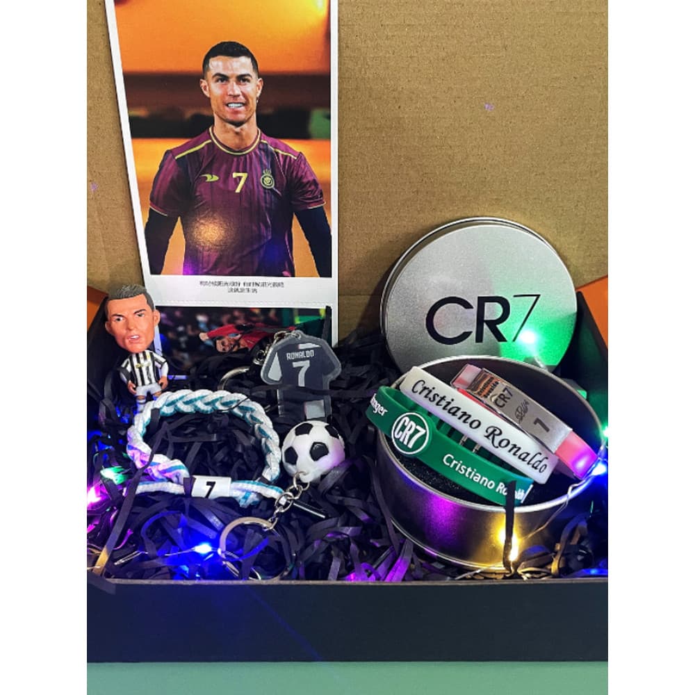 C Roma Synemar Futebol Esportes Pulseira Enviar Menino Presente de Aniversário Figura Boneca Fã Caixa de Presente