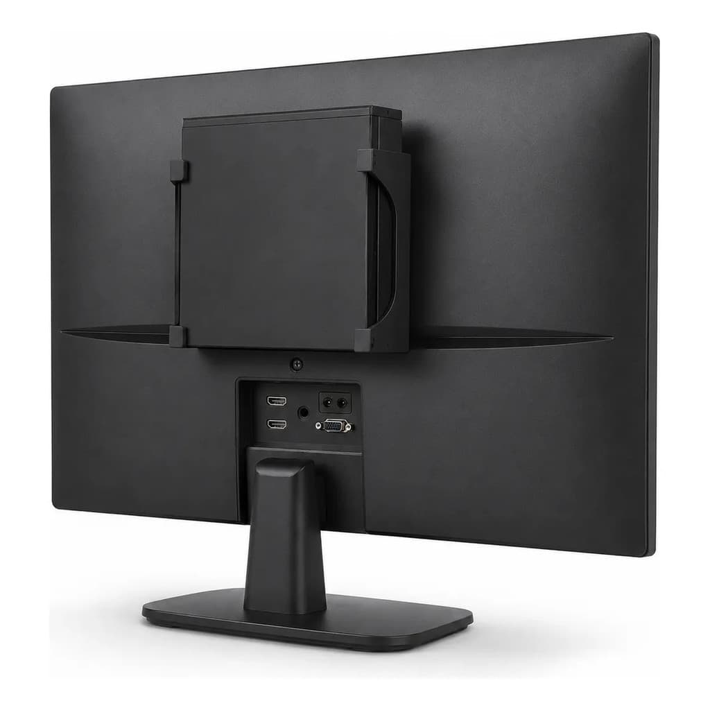 Suporte VESA Mini PC Dell Optiplex 7050 Micro Preto Instalação Atrás Do Monitor