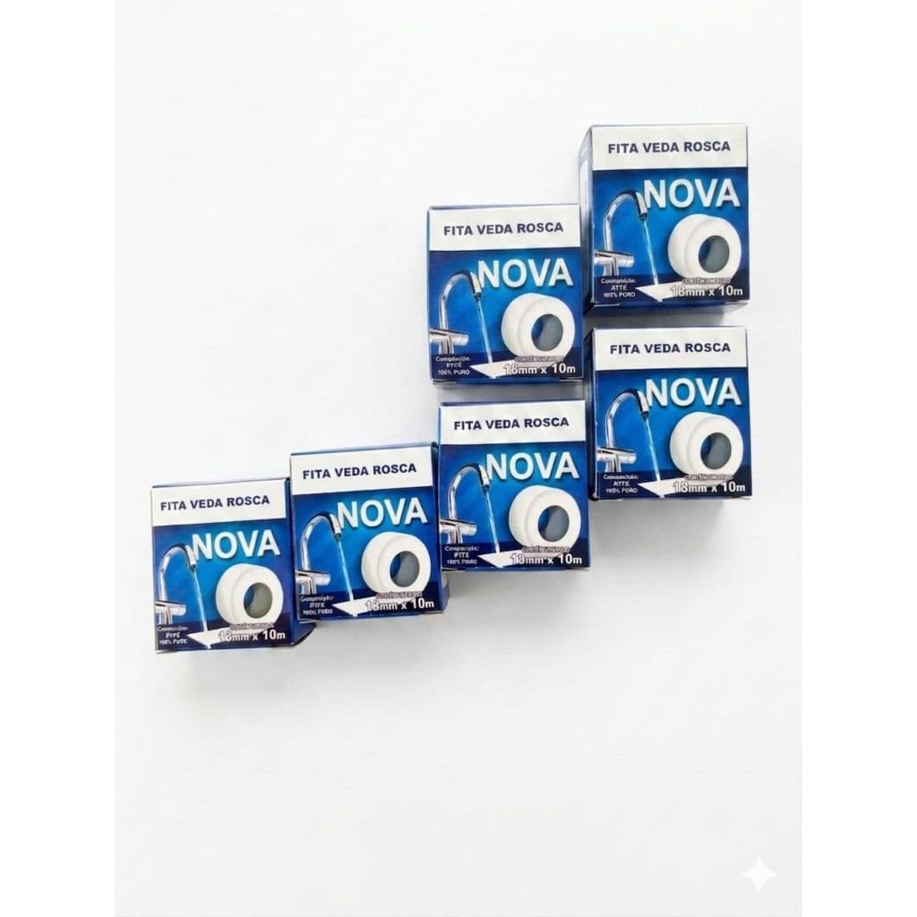 VEDA ROSCA 18 mm de largura por 10 metros de comprimento