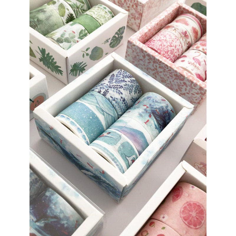 Manual de fita básica menina cor Washi conjunto de fita rolo inteiro barato diy adesivo decorativo manual filme