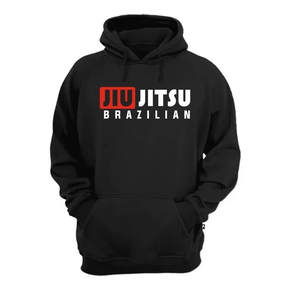 Moletom Unissex Estampa Jiu Jitsu, Moletom Casual de Inverno, Alta Qualidade, Promoção Envio Rápido