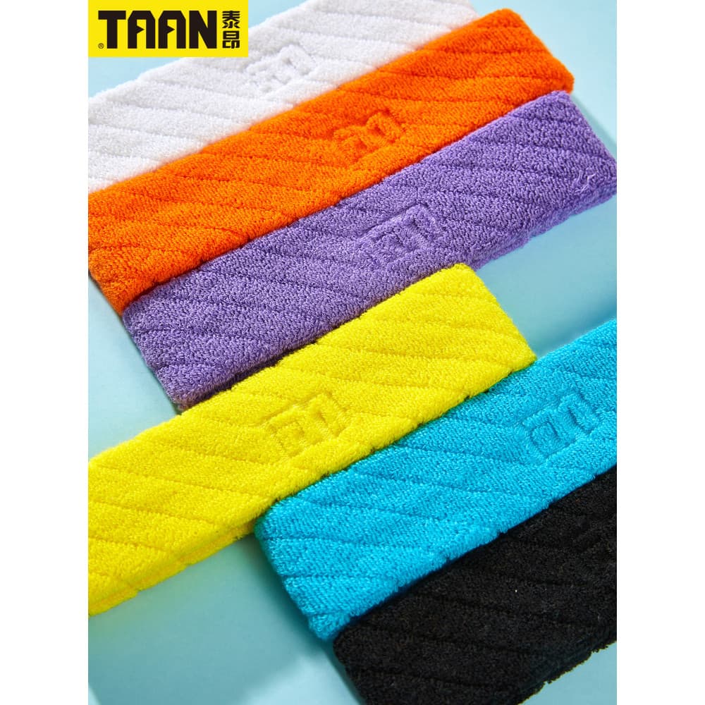 Taion esportes suor-absorvente bandana laço de cabelo das mulheres dos homens basquete bandana Badminton Yoga correndo e
