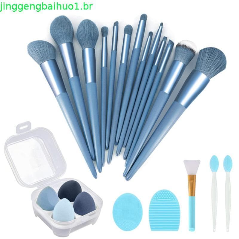 Conjunto De Pincéis De Maquiagem Pincel De Sombra Kfoundation Brush Kc Piece