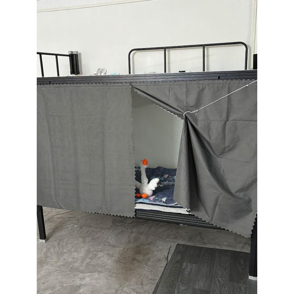 Dormitório mágico dormitório estudantil beliche inferior cama de solteiro cortina Blackout dormitório cabeceira frente b
