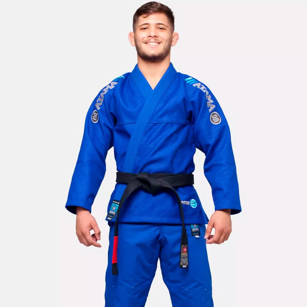 Kimono Jiu Jitsu Atama Mundial 10 Azul Unissex