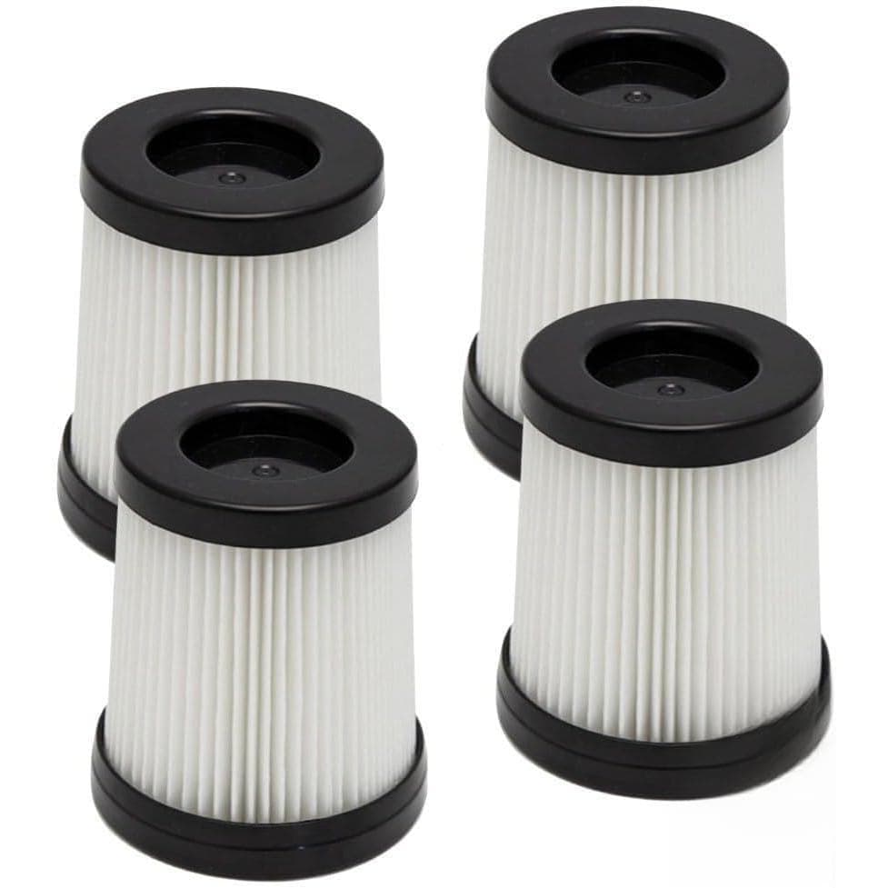 Filtros de Substituição para Aspirador 2/4 Peças, Filtros HEPA Laváveis para Aspirador com Fio BlackDecker BDSV2-BLK Pow