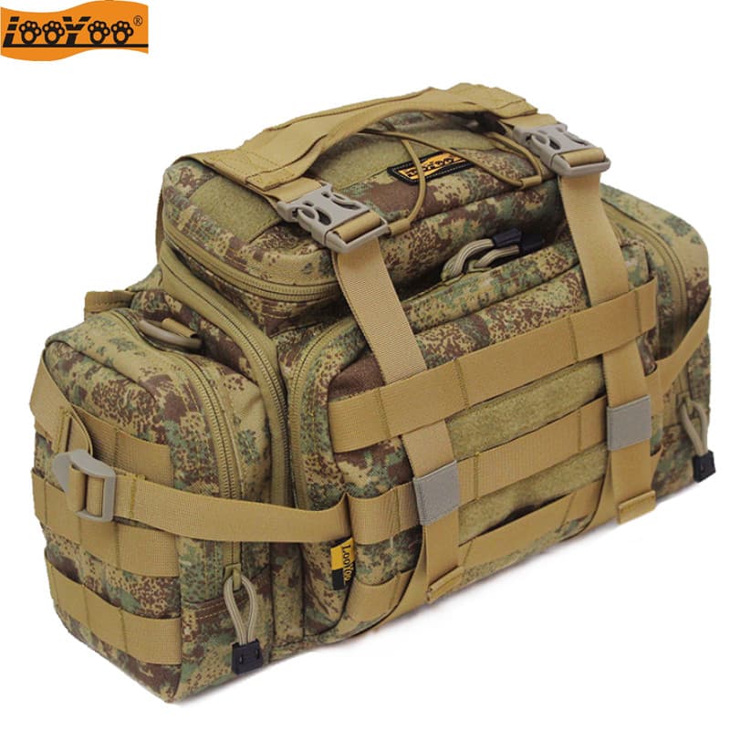 Road Tour A85 Ventilador Militar Grande Magia Bolsa de Cintura Ao Ar Livre Multi-Energia Mochila de Um Ombro Bolsa para
