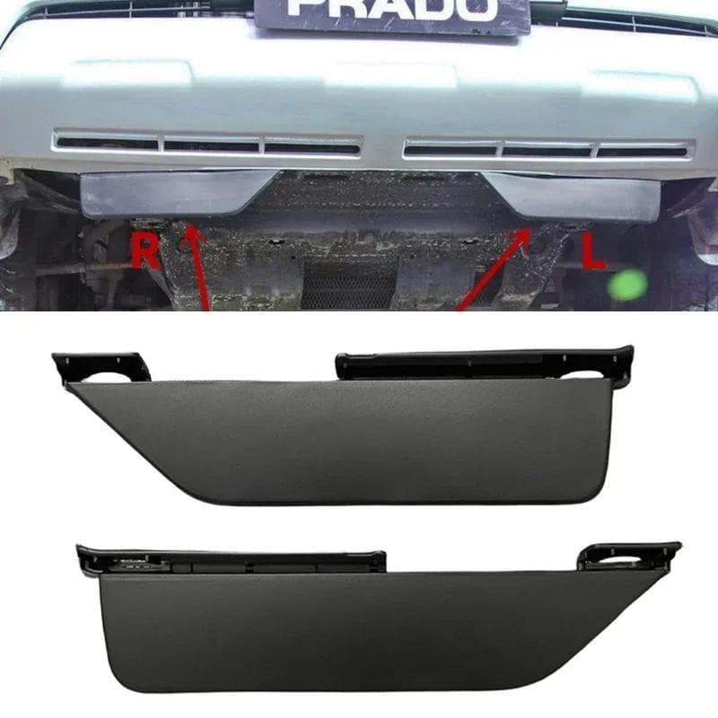 Amortecedor Dianteiro Do Carro Inferior Spoiler Fender Guarda Defletor Guarnição Painel Para Toyota Land Cruiser Prado L