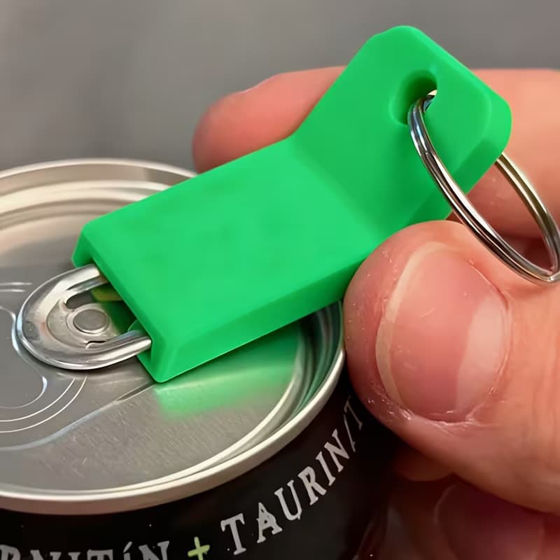 Chaveiro portátil abridor de latas chave de fenda abridor de latas de Metal abridor de latas de bebidas