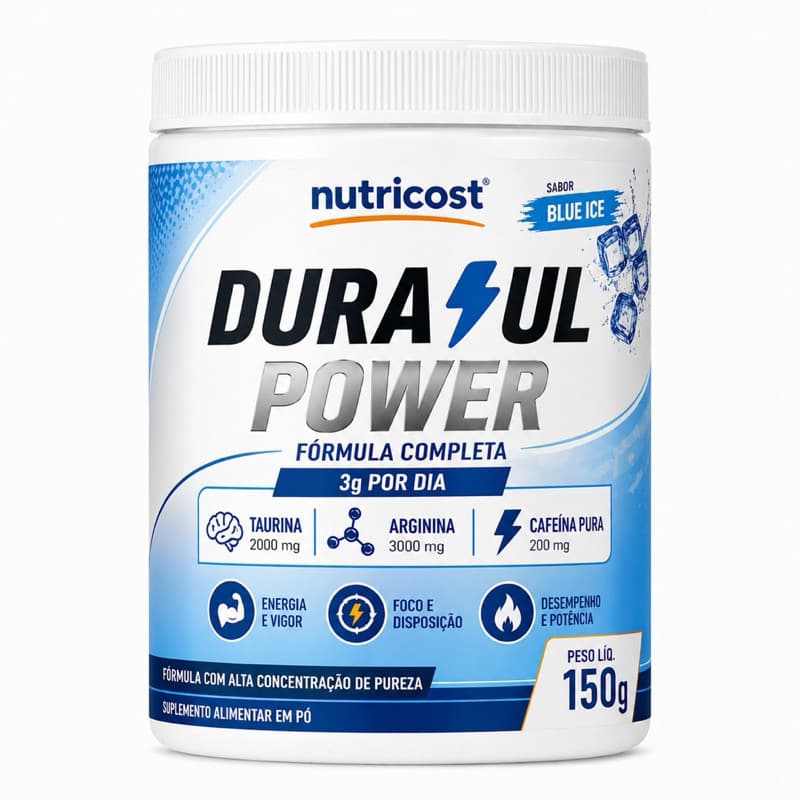 DURAZUL Power 150g Suplemento Alimentar + Sabor Blue Ice
