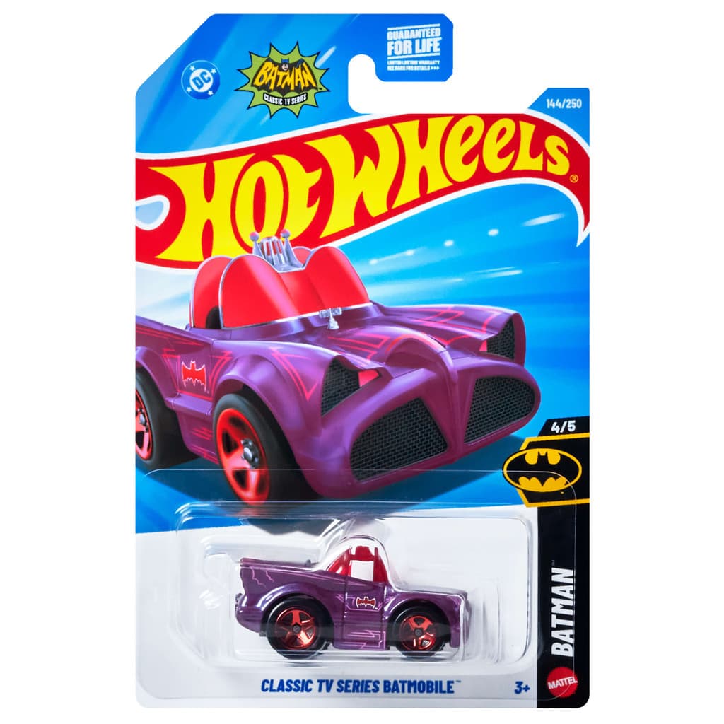 Carrinho Batman Classic Batmovel Roxo