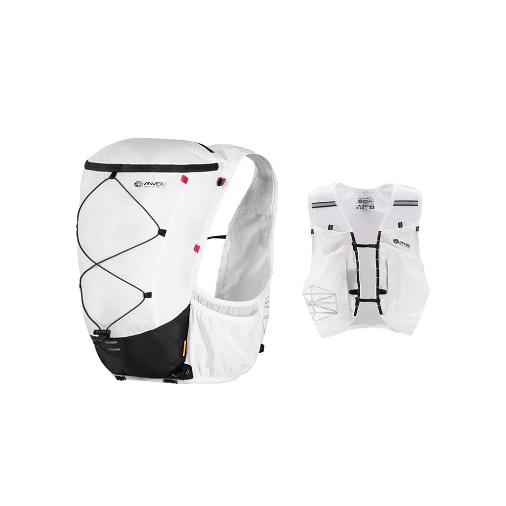 Anmei estrada Cross Country correndo mochila maratona mochila grande capacidade caminhadas ao ar livre leve saco de água