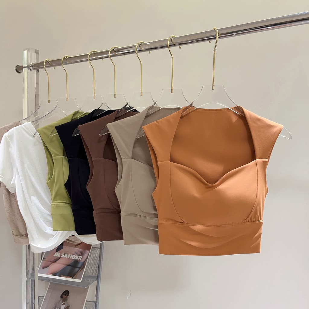 Nublado integrado de alta intensidade roupa interior esportiva feminina reunindo à prova de choque sutiã de Yoga roupas