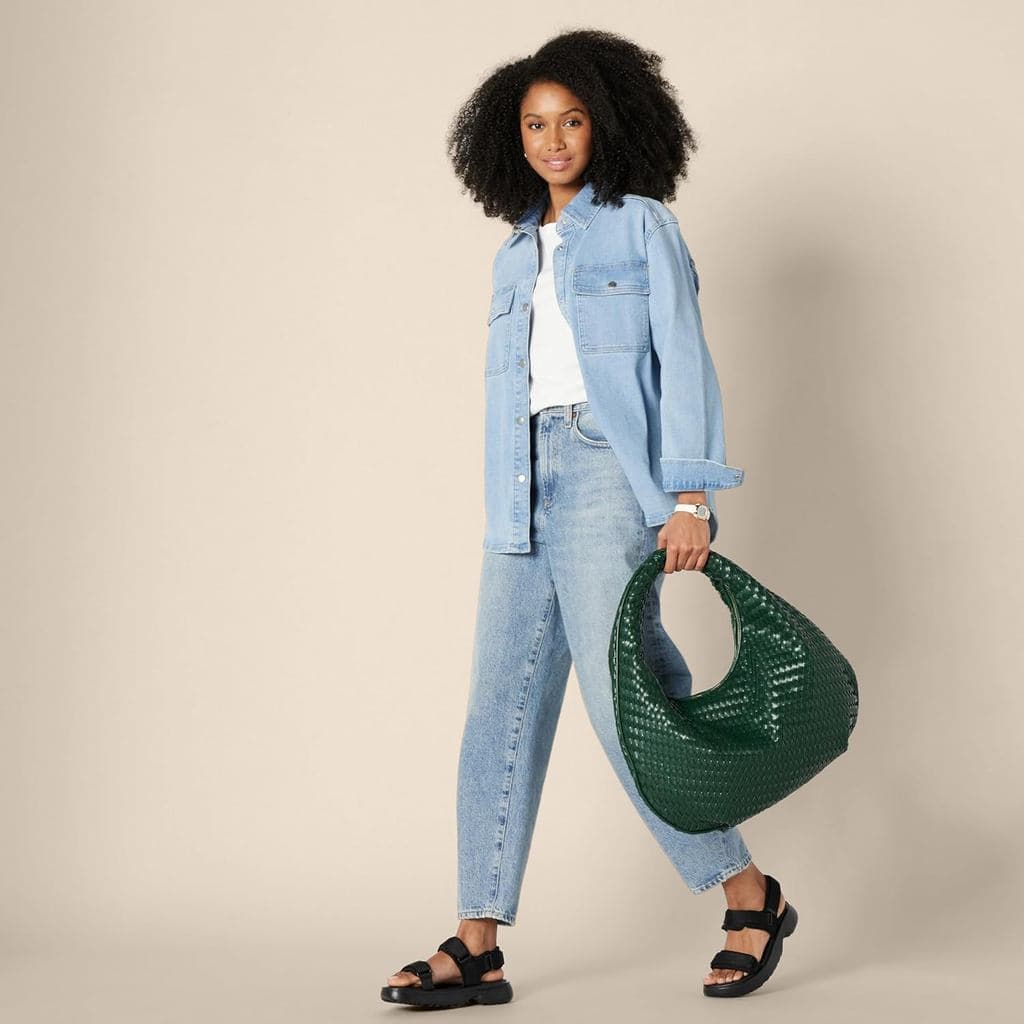 Bolsa De Ombro Feminina Essentials Em Tecido