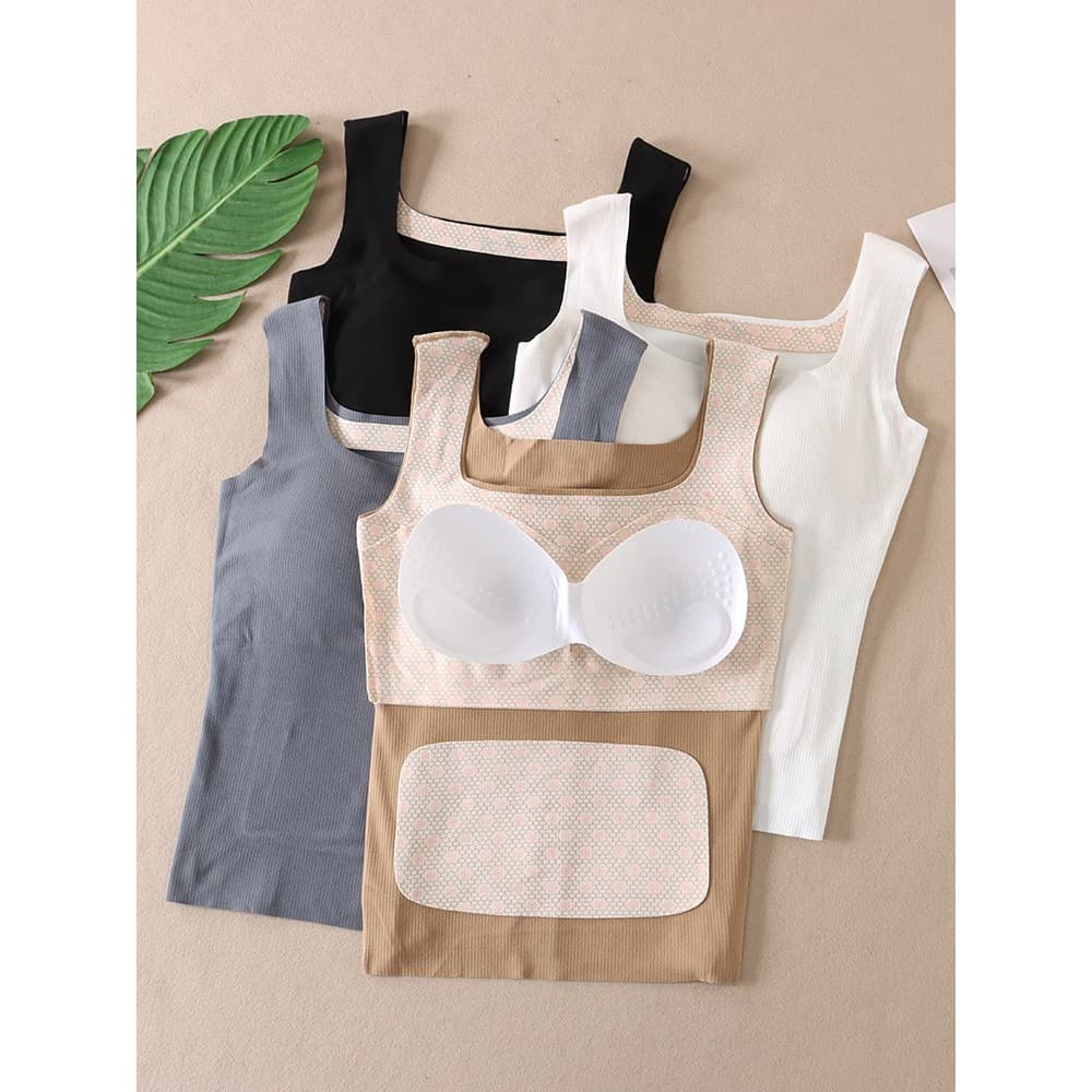 Mousse velo mudança de temperatura colete térmico feminino inverno fino ajuste estiramento ombro largo sem anel de aço L