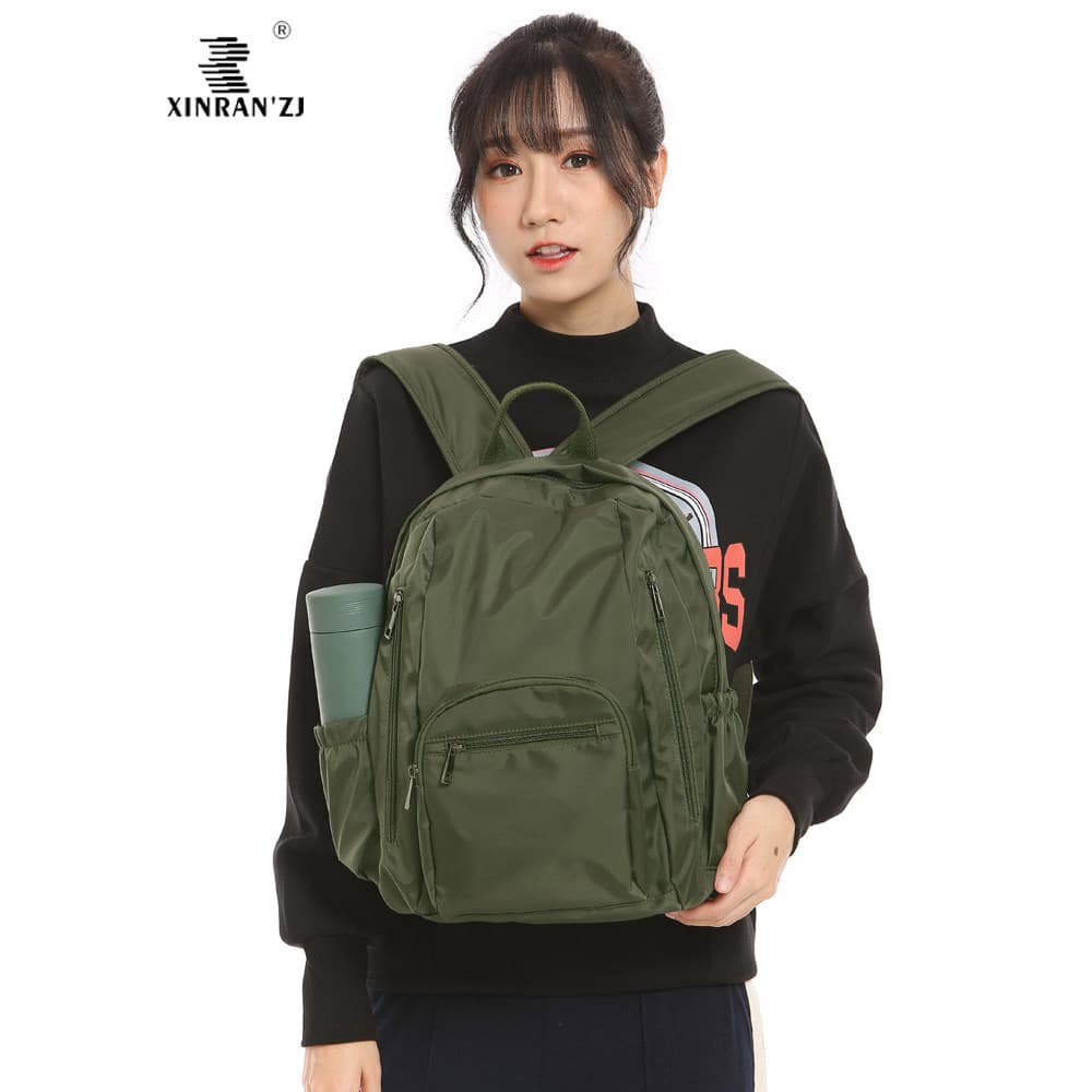 X XINRAN 'ZJ Multi-Bolso Leve À Prova D 'Água Mochila Casual Viagem Na Moda Legal Bolsa Escolar Mochila Feminina