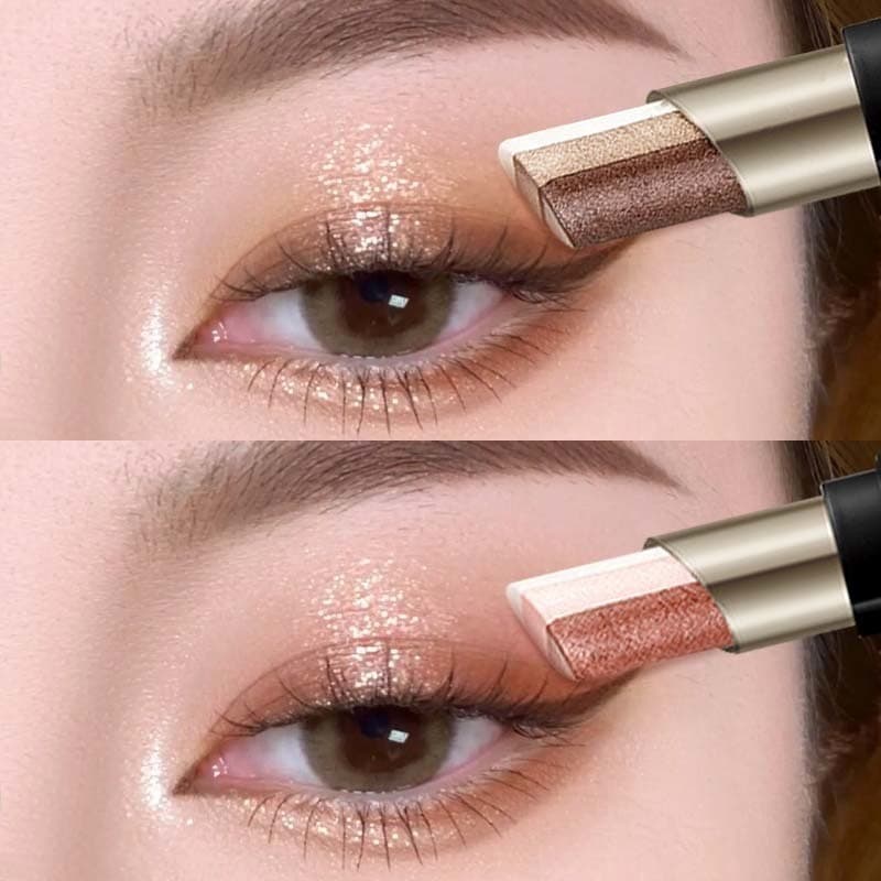 Loja principal oficial preguiçoso sombra caneta sombra vara um toque formando terra cor sombra à prova dwaterproof água