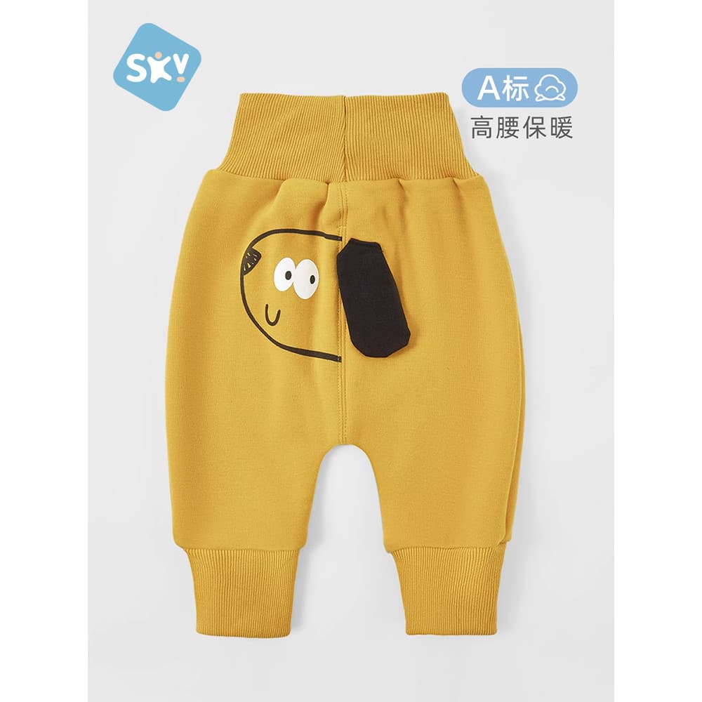 Crianças calças meninos meninas bebê crianças primavera outono inverno novo estilo forro de lã engrossado quente esporte