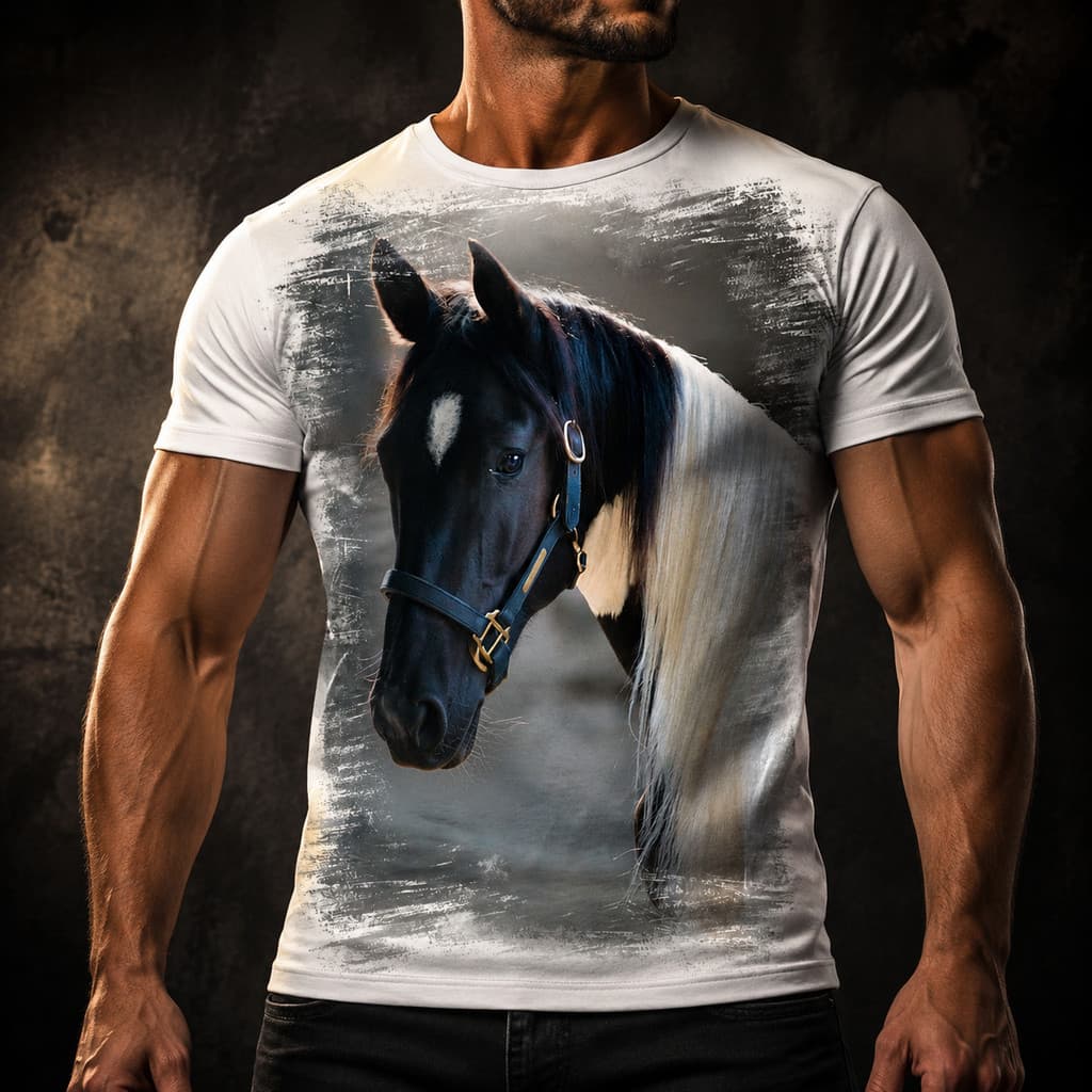 Camiseta Cavalo 50