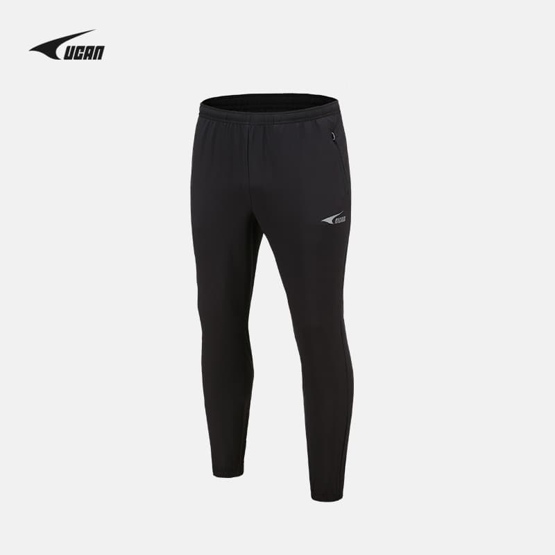 Ucan ucan verão novo estilo calças esportivas masculinas elásticas simples calças casuais tecido perna estreita calças d