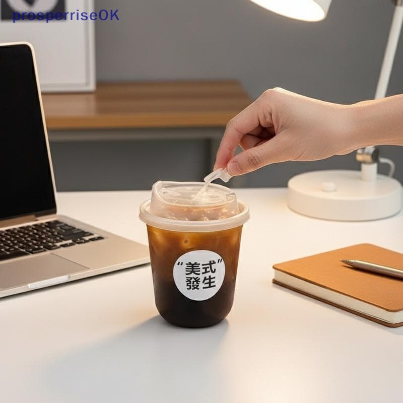 [newpros] 10 Unidades De Xícaras De Café Transparentes Com Tampa Em Forma De U Descartáveis Para Prazer De Chá Leite [pu