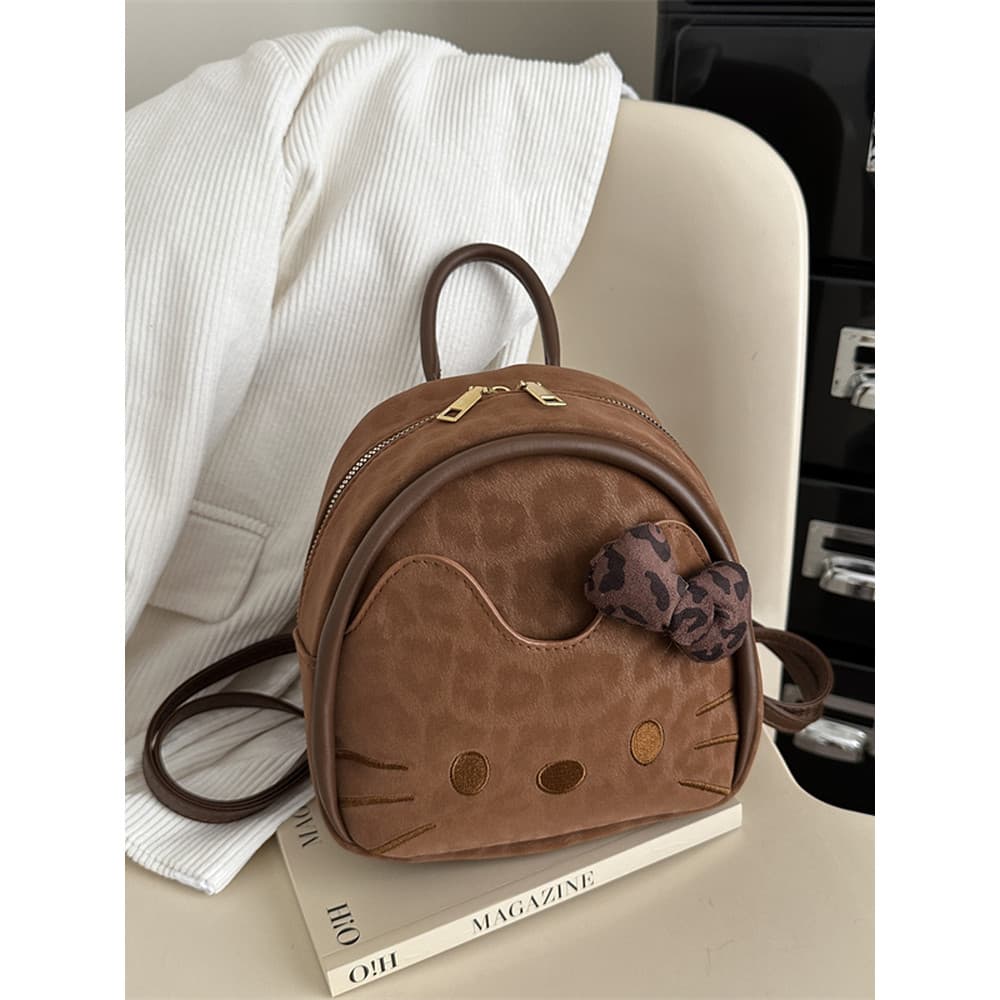 Moda bonito dos desenhos animados Hellokitty Mini crianças mulheres 2026 novo estilo moda All-Match High-End mochila